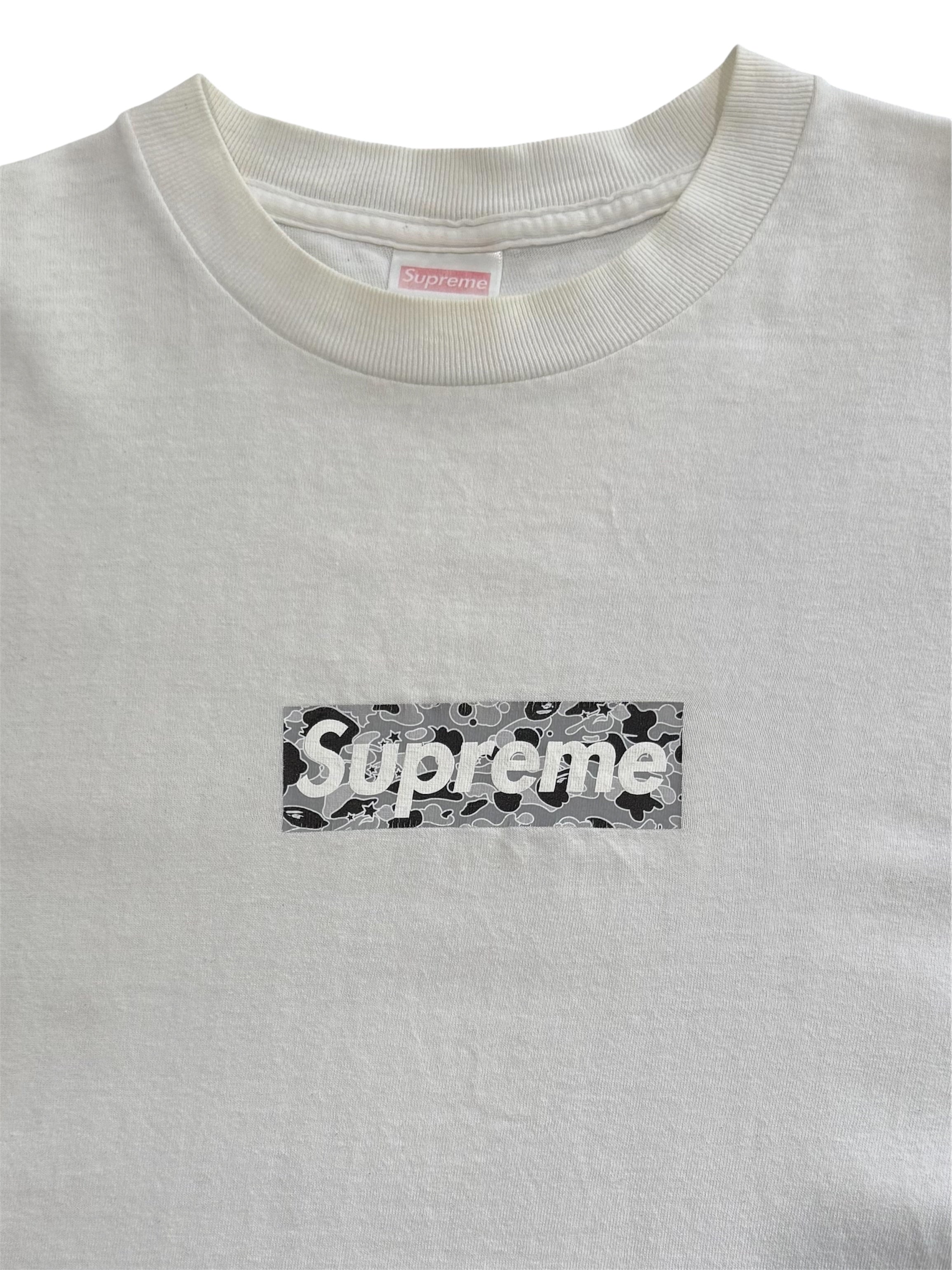 Supreme Bape Box Logo Tee 2001