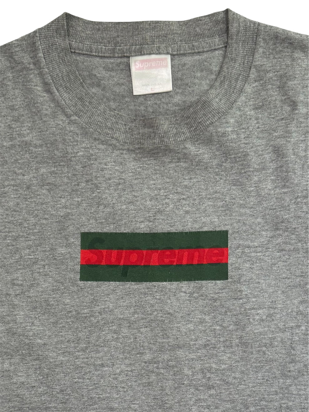 Supreme Gucci Box Logo Tee 2000
