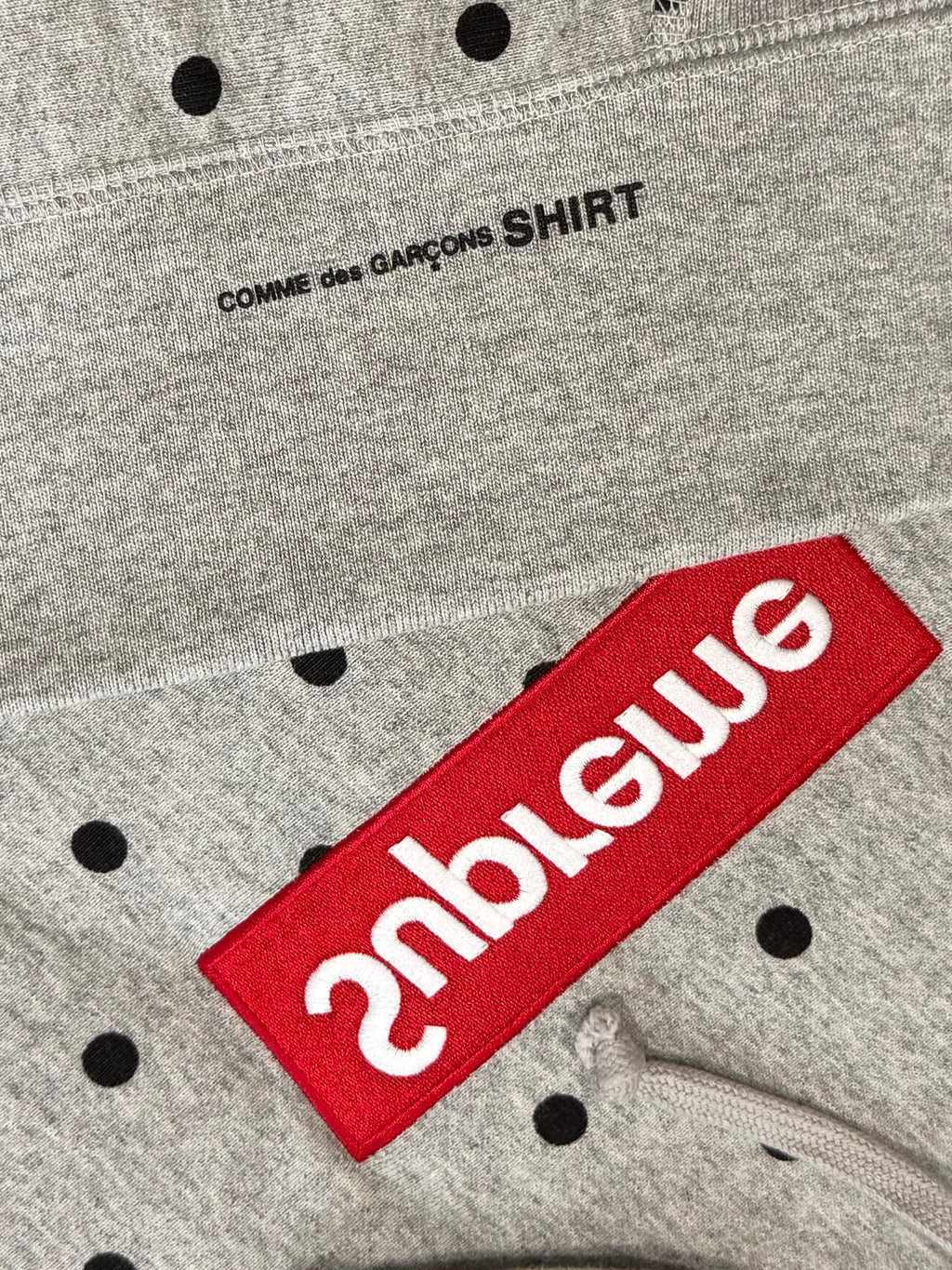 Supreme x CDG Box Logo Hoodie 2012