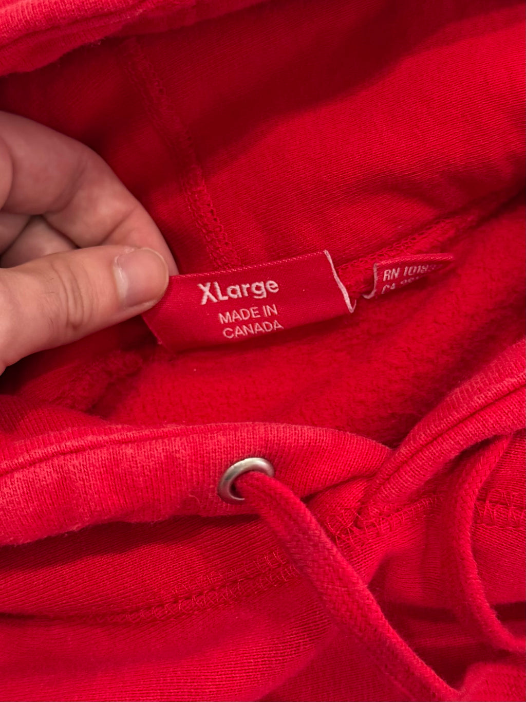 Supreme Red Box Logo Hoodie 2017