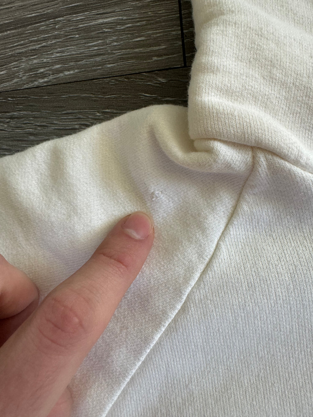 Supreme Red/Cream Screenprint Box Logo Hoodie 2006