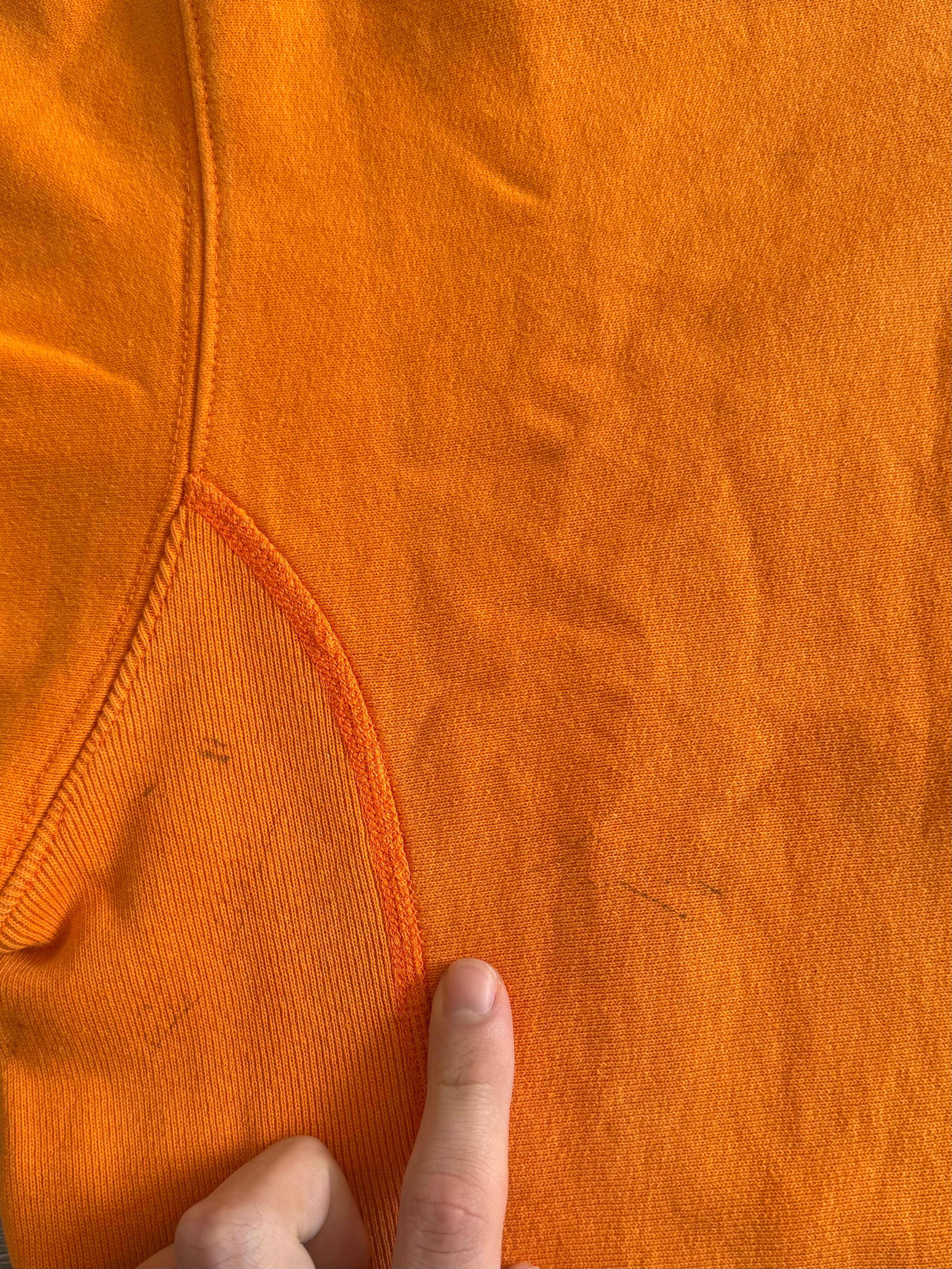 Supreme Orange Box Logo Hoodie 1999
