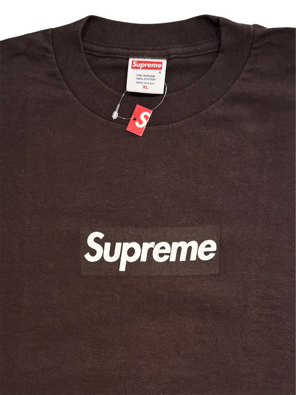 Supreme Brown Tonal Box Logo Tee 2003
