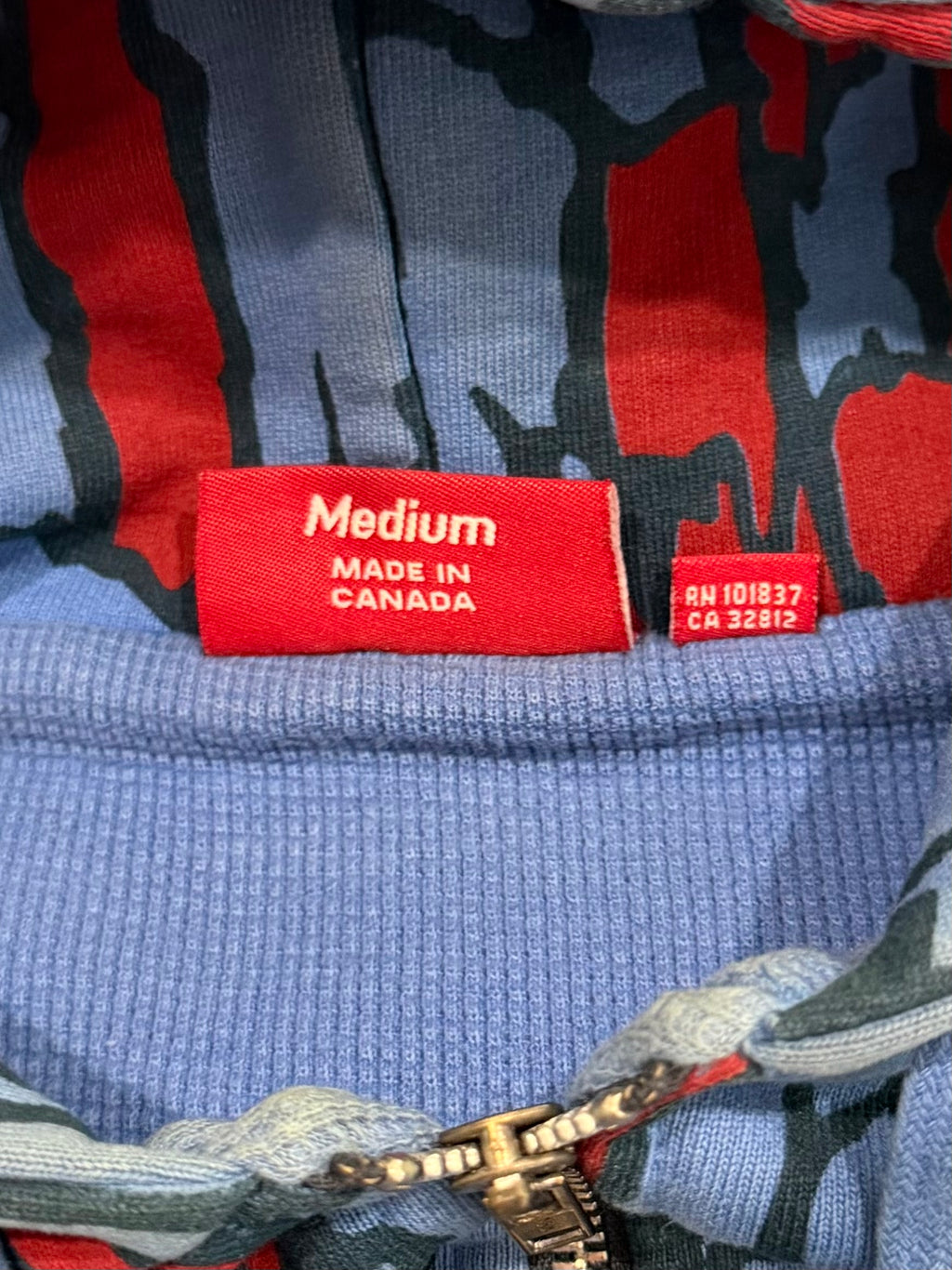 Supreme Cold World Thermal Zip Up 2006