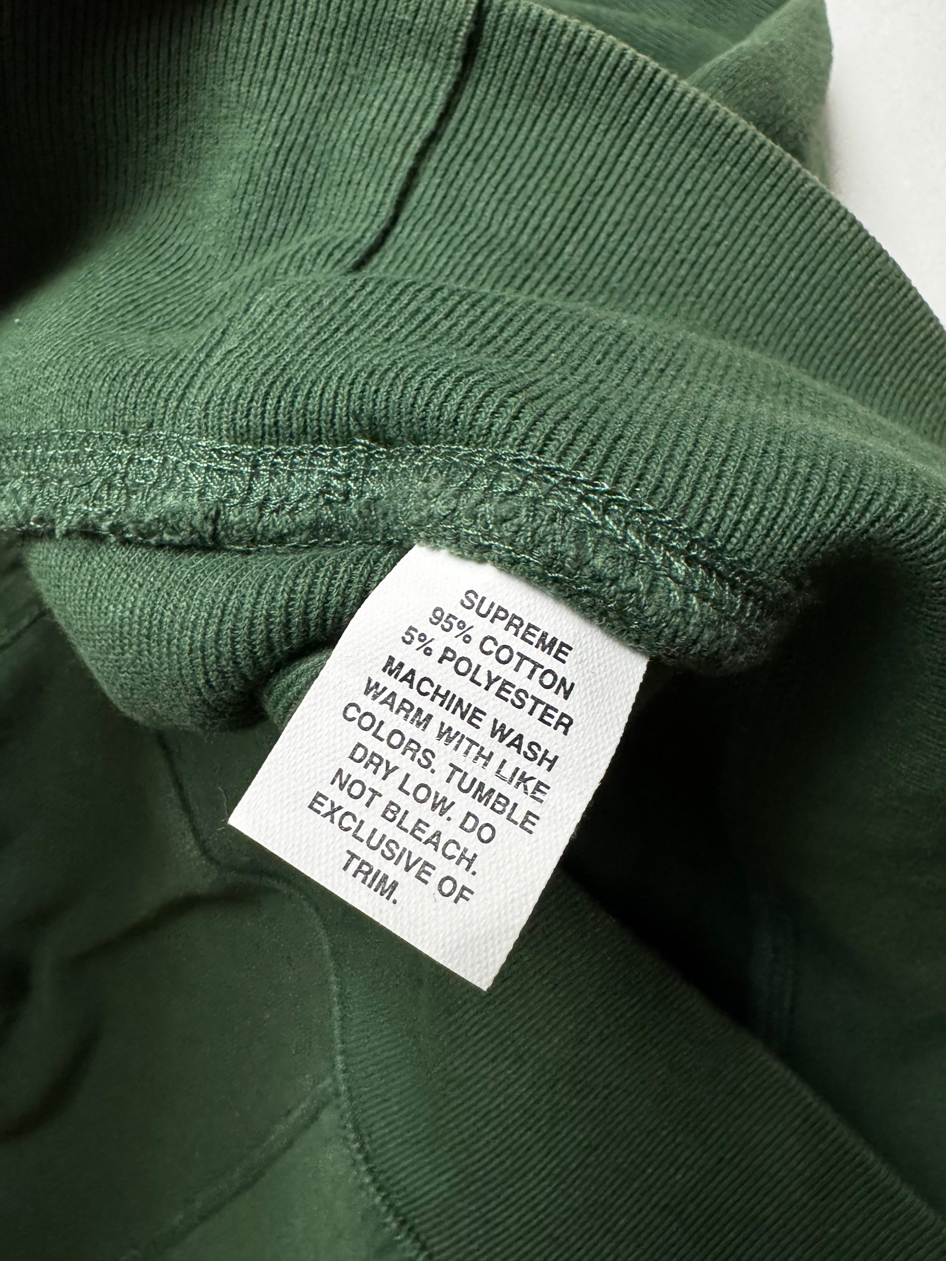 Supreme Forest Green Box Logo Crewneck 2003