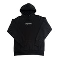Supreme Black Box Logo Hoodie 1999