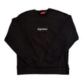 Supreme Black Box Logo Crewneck 2018