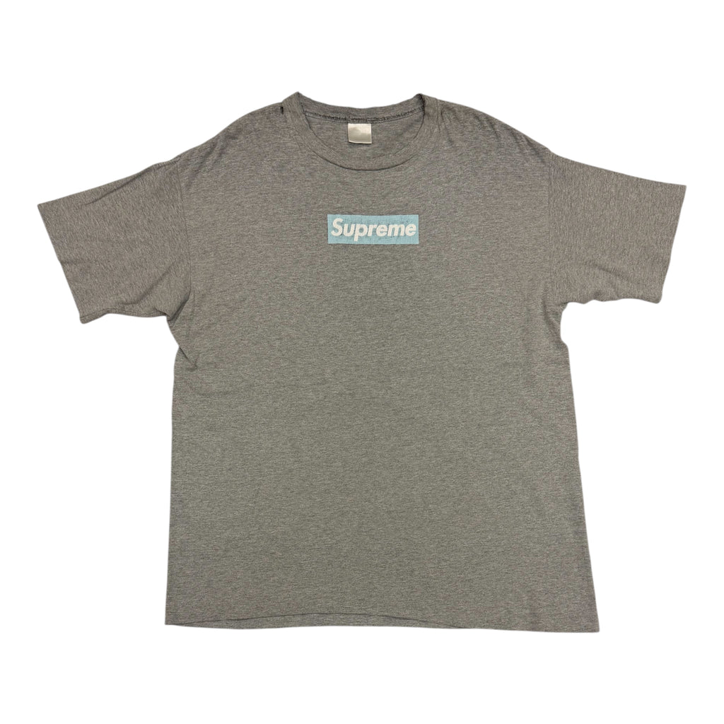 Supreme Ice on Grey Box Logo Tee 1998