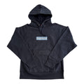 Supreme Ice/Navy Box Logo Hoodie 1997