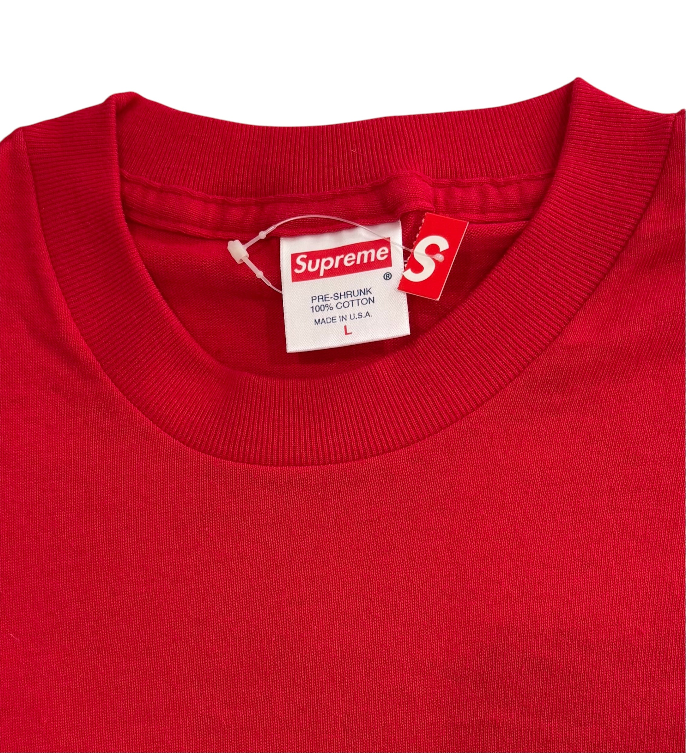 Supreme Red Tonal Box Logo Tee 1999