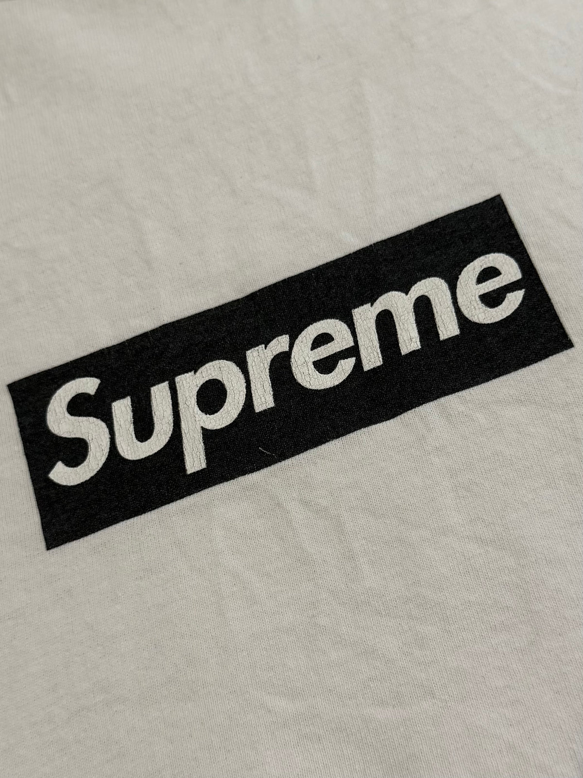 Supreme Sample Box Logo Tee 2006