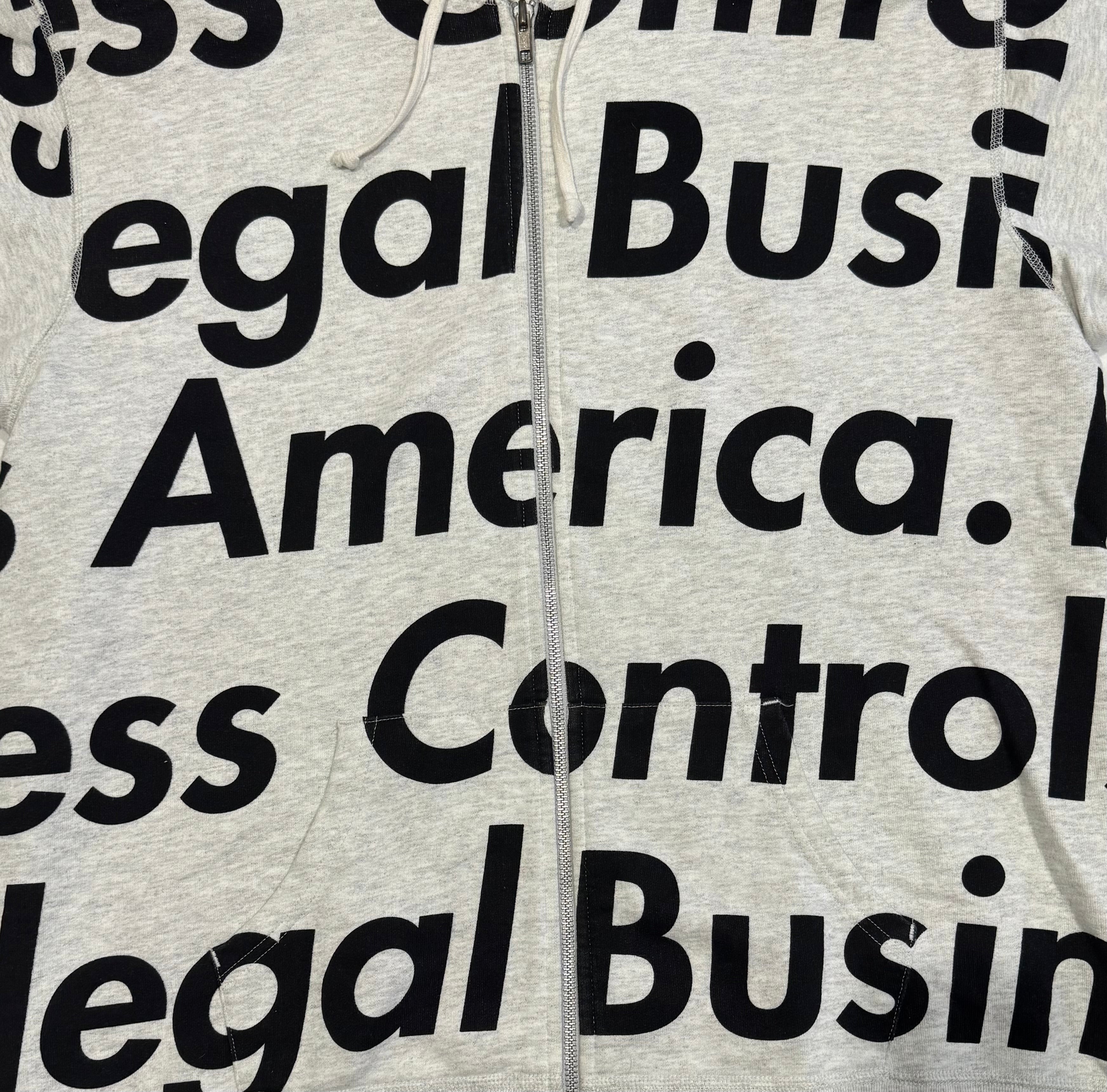 Supreme Illegal Business Zip Up 2007