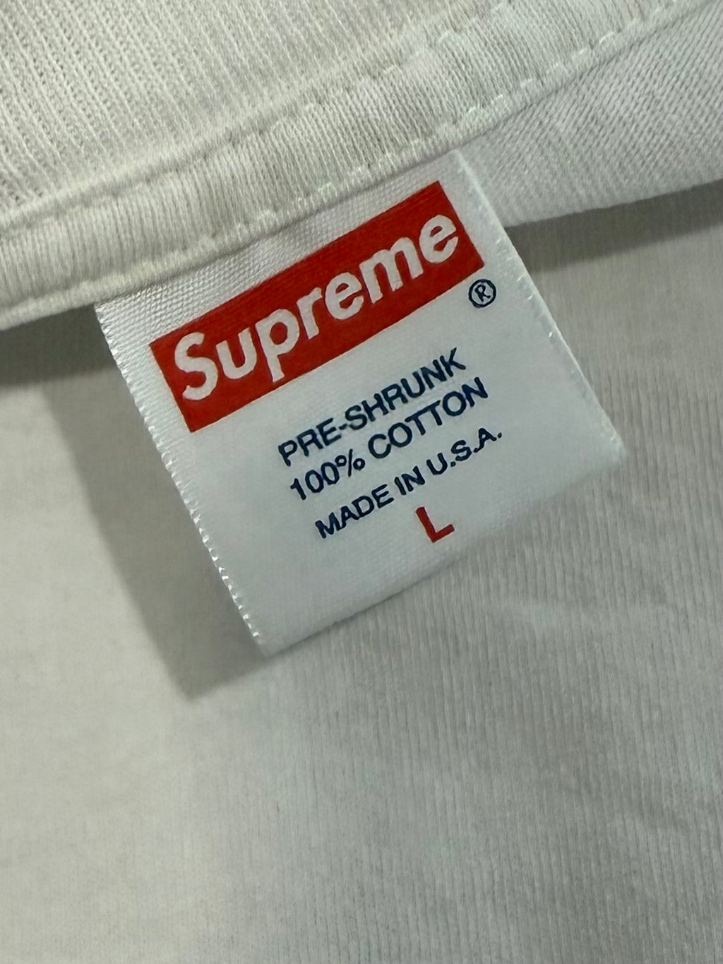 Supreme Sample Box Logo Tee 2006