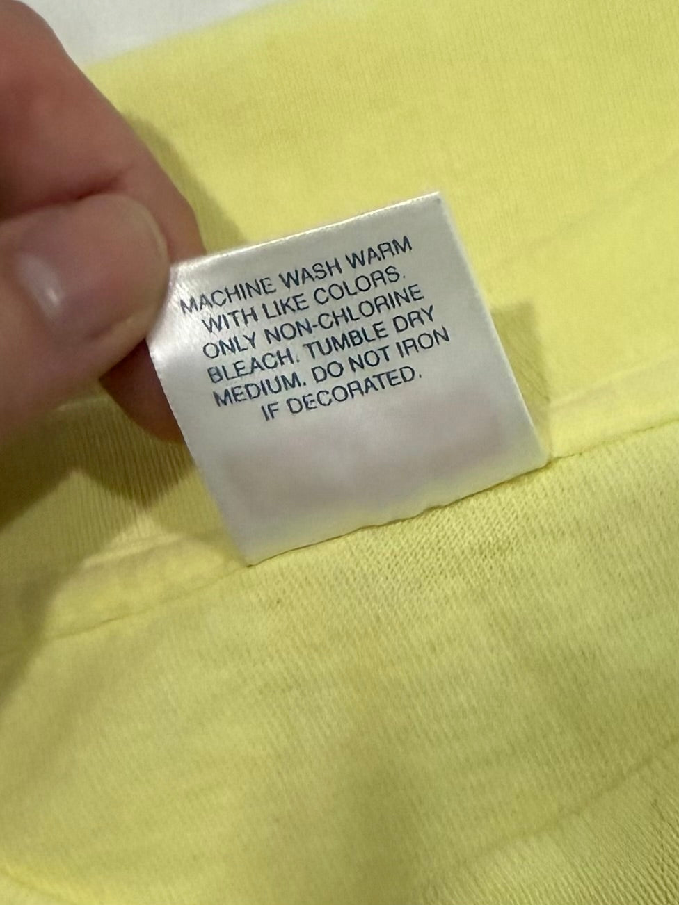 Supreme Red on Yellow Box Logo Tee 1999