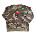 Supreme Camo Box Logo Crewneck 2015