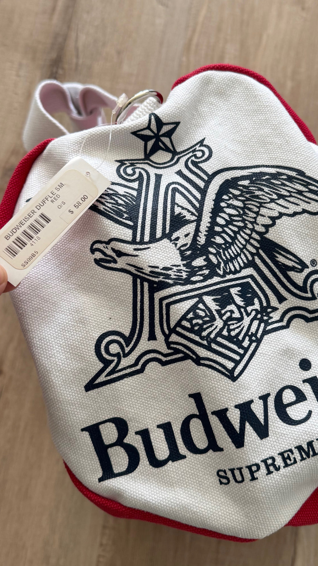 Supreme Budweiser Duffel Bag  2009