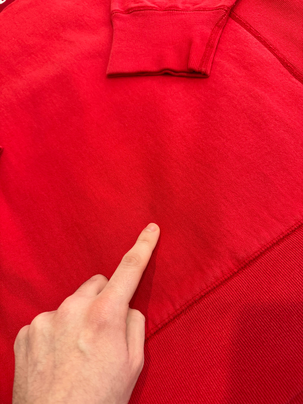 Supreme Red Box Logo Crewneck 2004