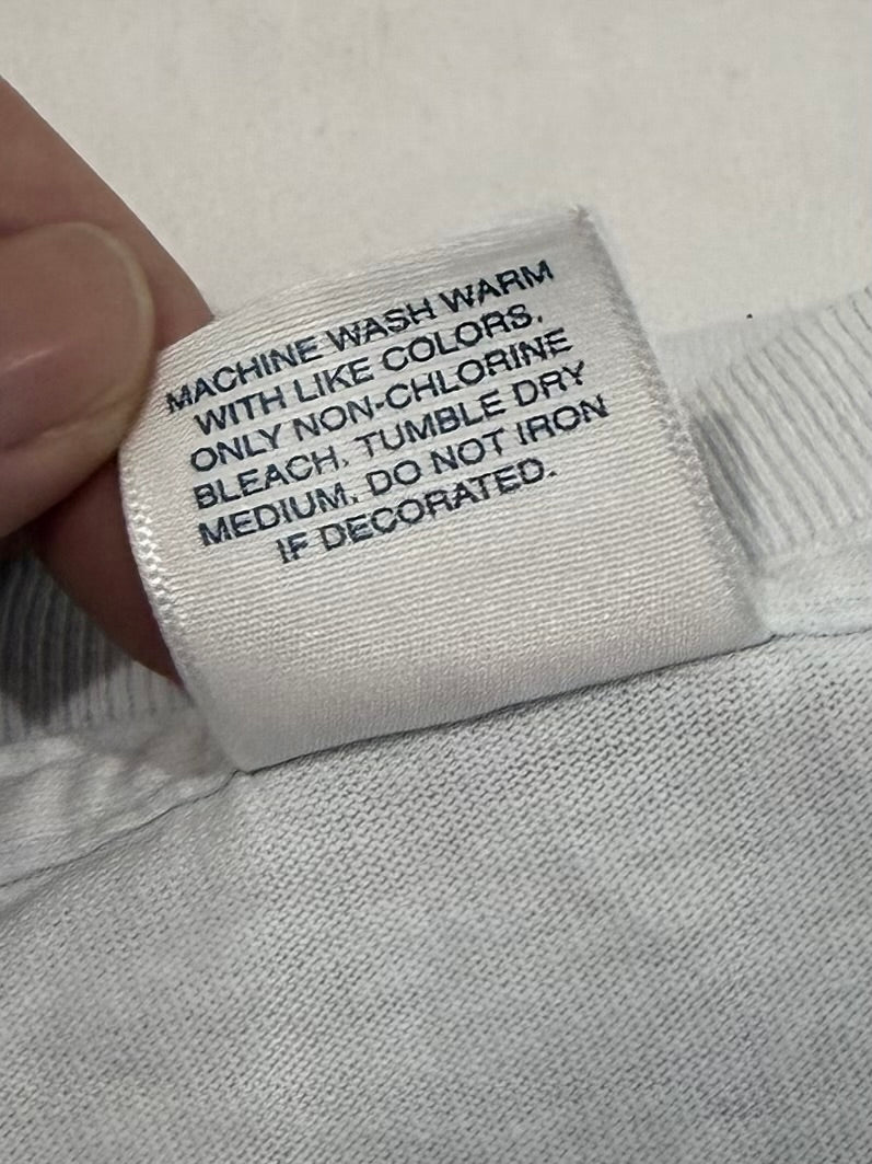 Supreme Navy on Ice Blue Box Logo Tee 2001