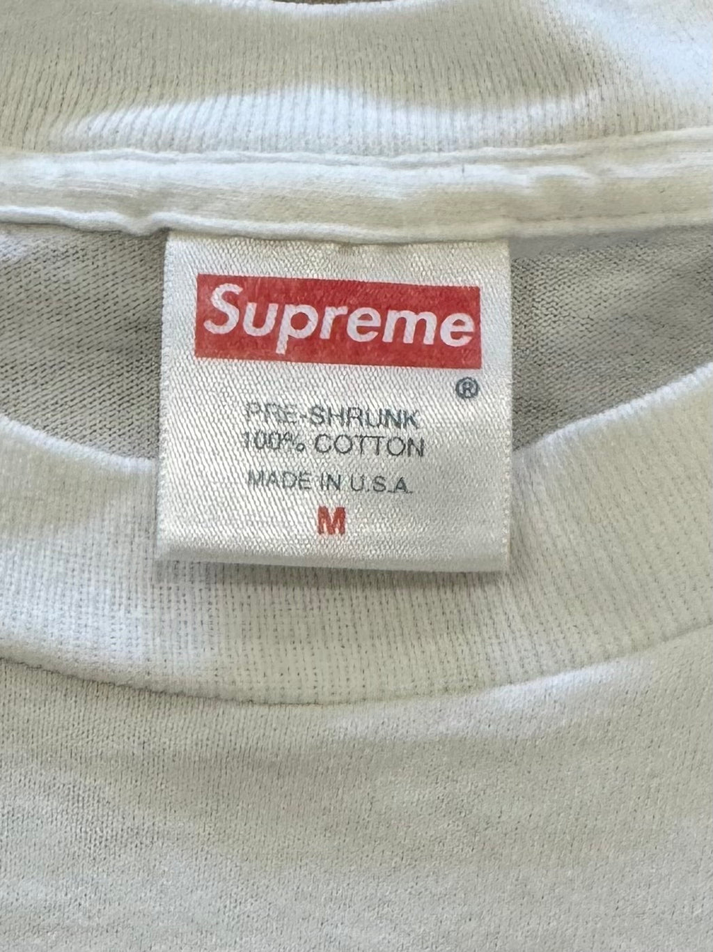 Supreme Trophy Tee White 1998