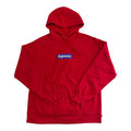Supreme Red Box Logo Hoodie 2017