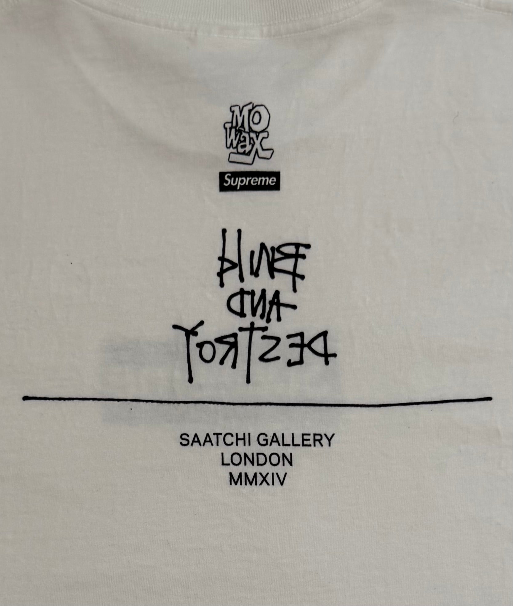 Supreme Mo Wax Box Logo Tee 2014 1/50