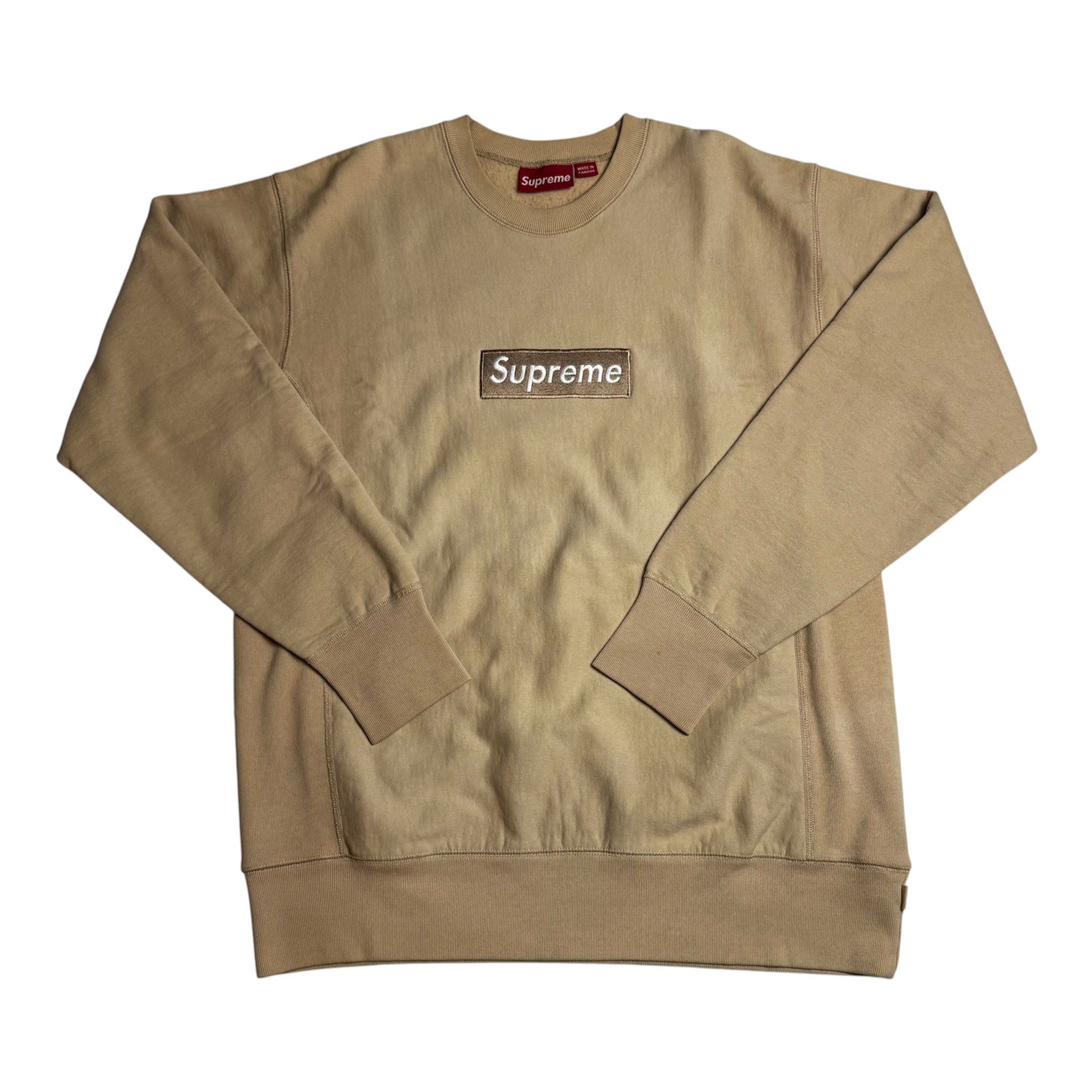 Supreme Sand Box Logo Crewneck 2002