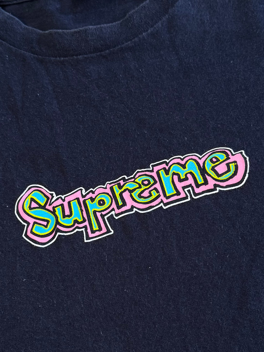 Supreme Gonz Logo Tee Navy 2005