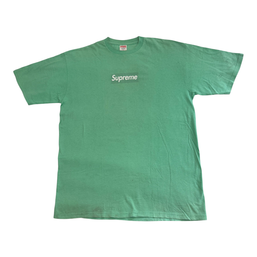 Supreme Seafoam Box Logo Tee 2003
