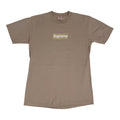 Supreme Tan Tonal Box Logo Tee 2003