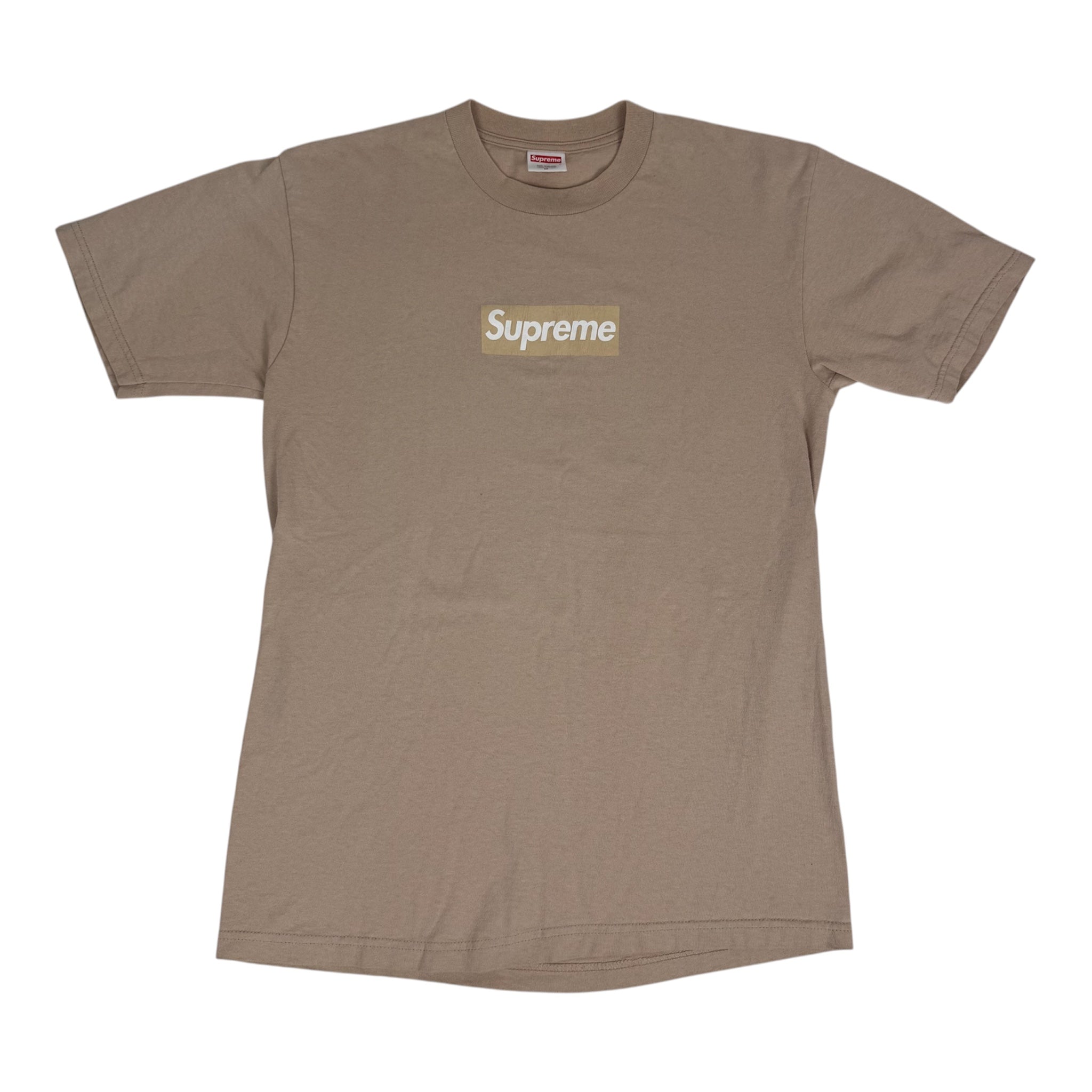 Supreme Tan Tonal Box Logo Tee 2003
