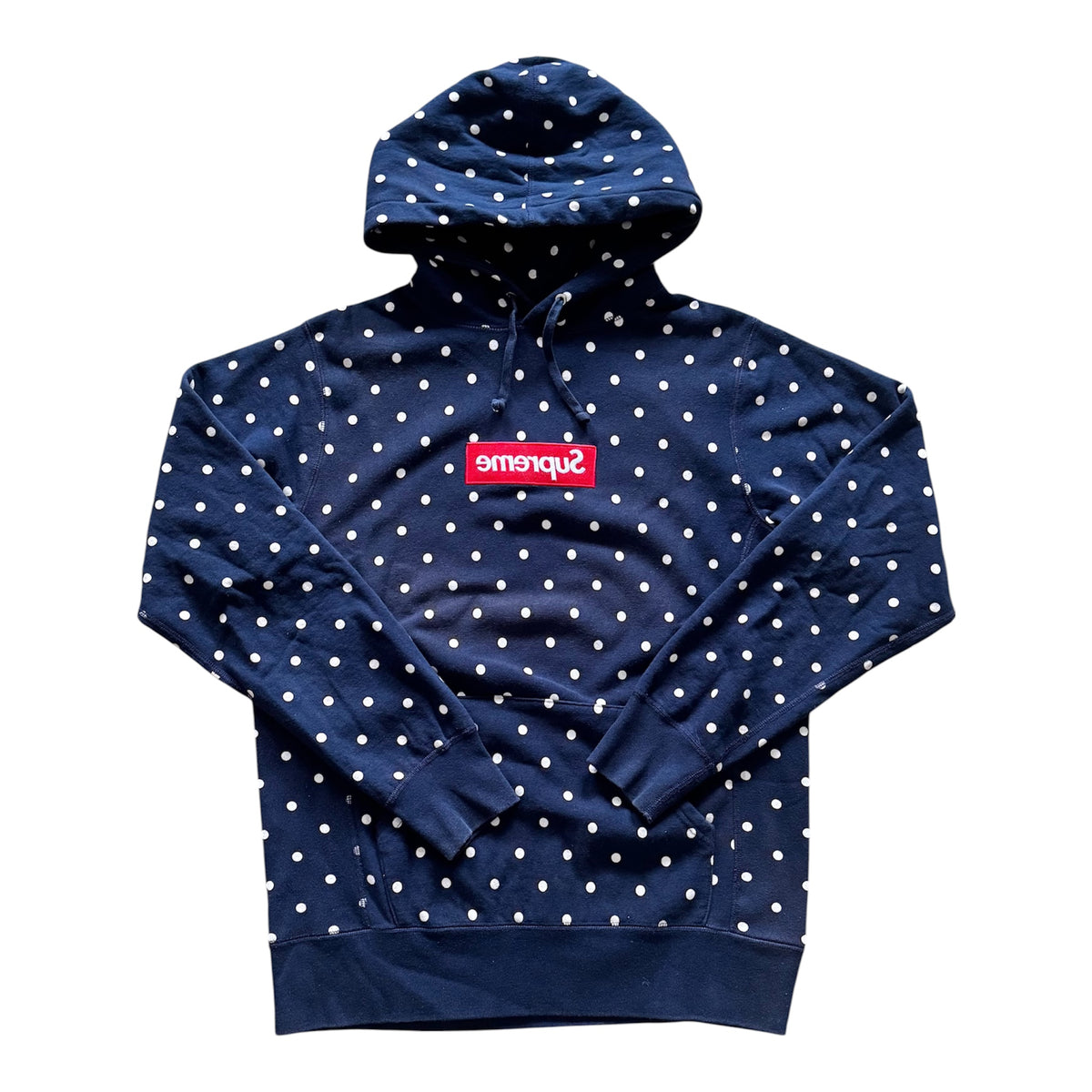 Supreme x CDG Box Logo Hoodie 2012