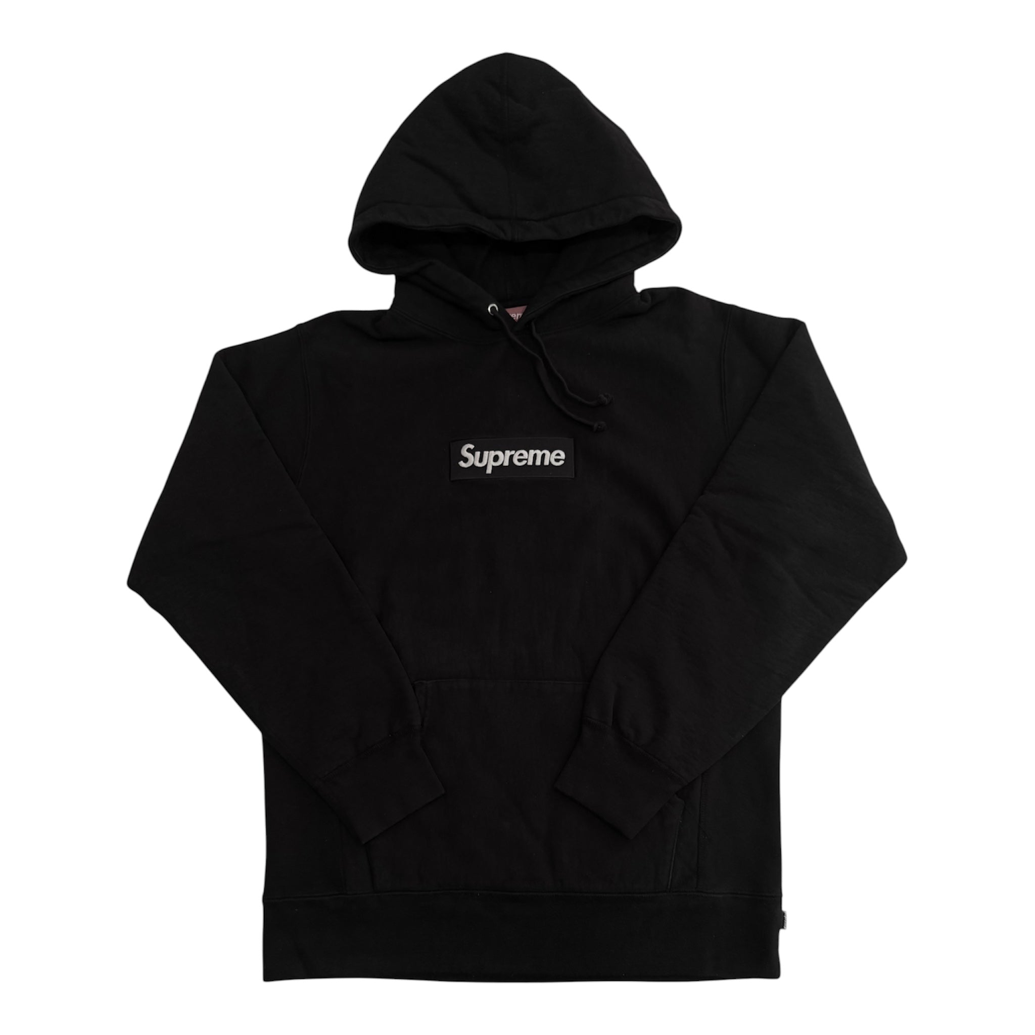 Supreme Black Box Logo Hoodie 2016