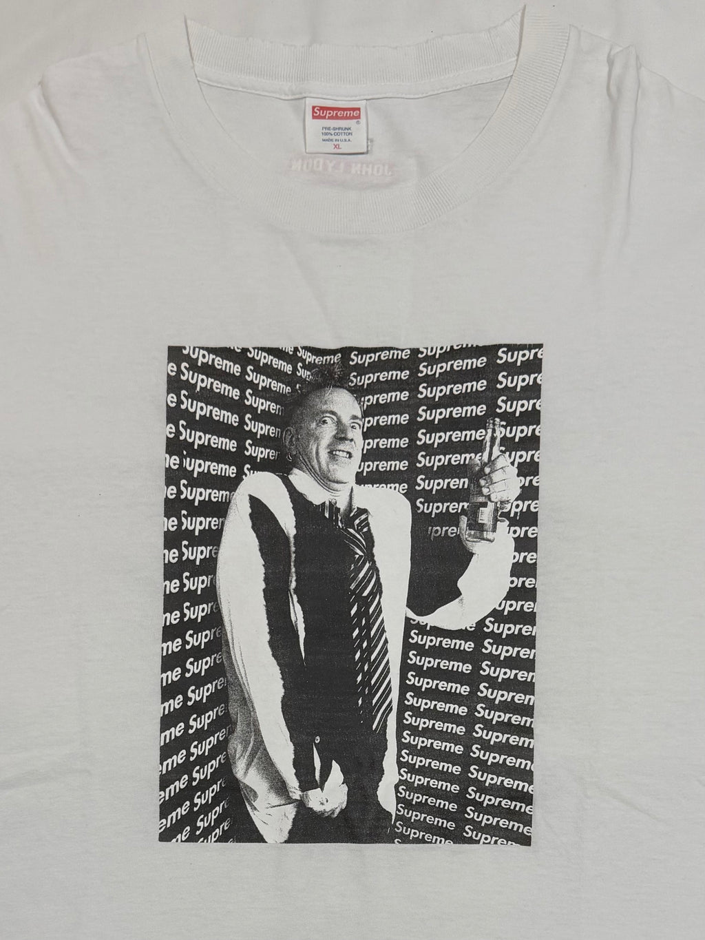 Supreme John Lydon Photo Tee 2010