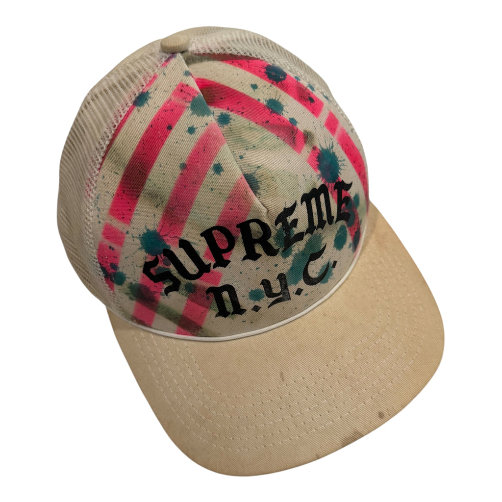 Supreme Rammellzee Hand Painted Hat 1/1 2004