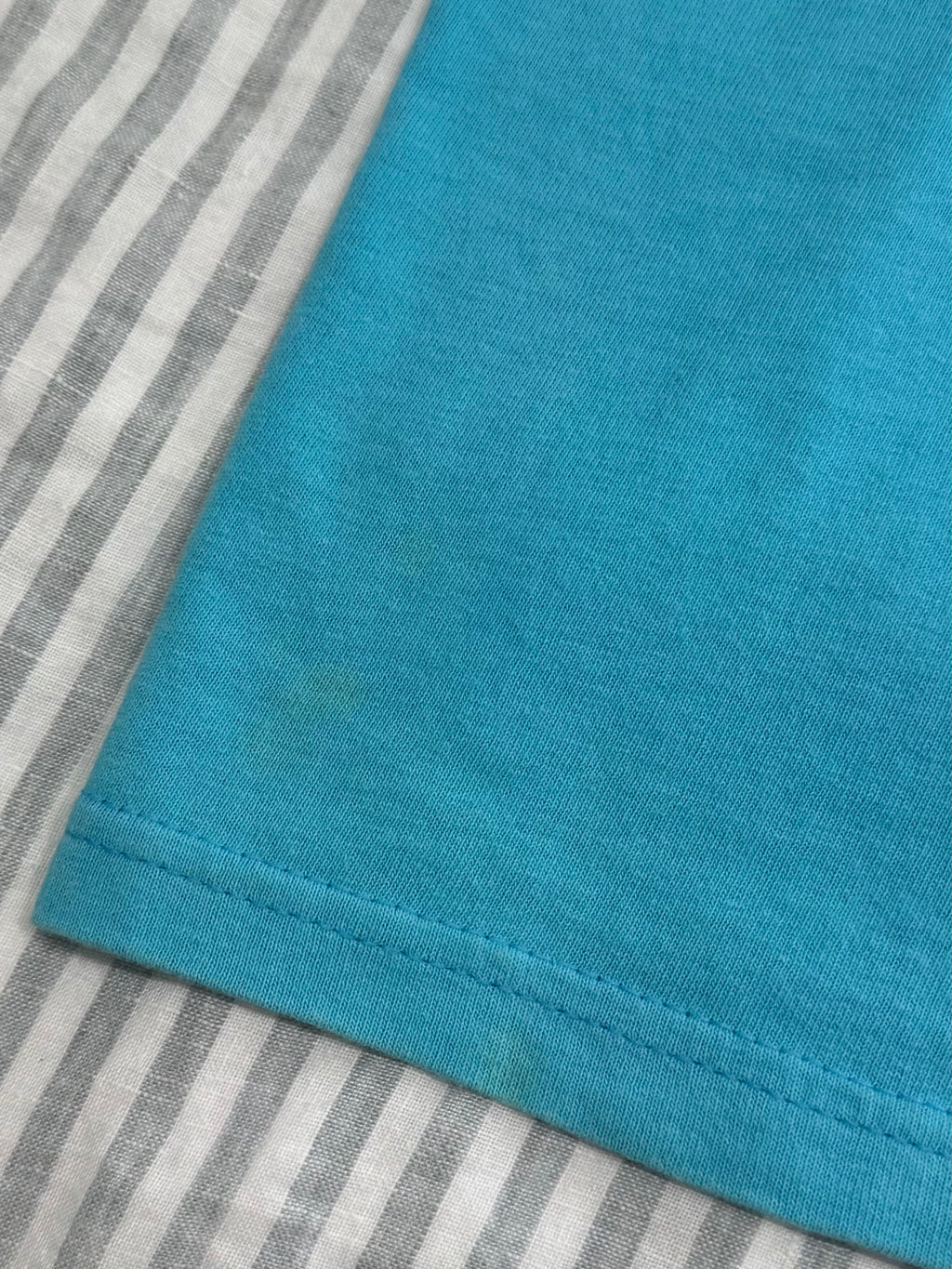 Supreme Teal Tonal Box Logo Tee 2003
