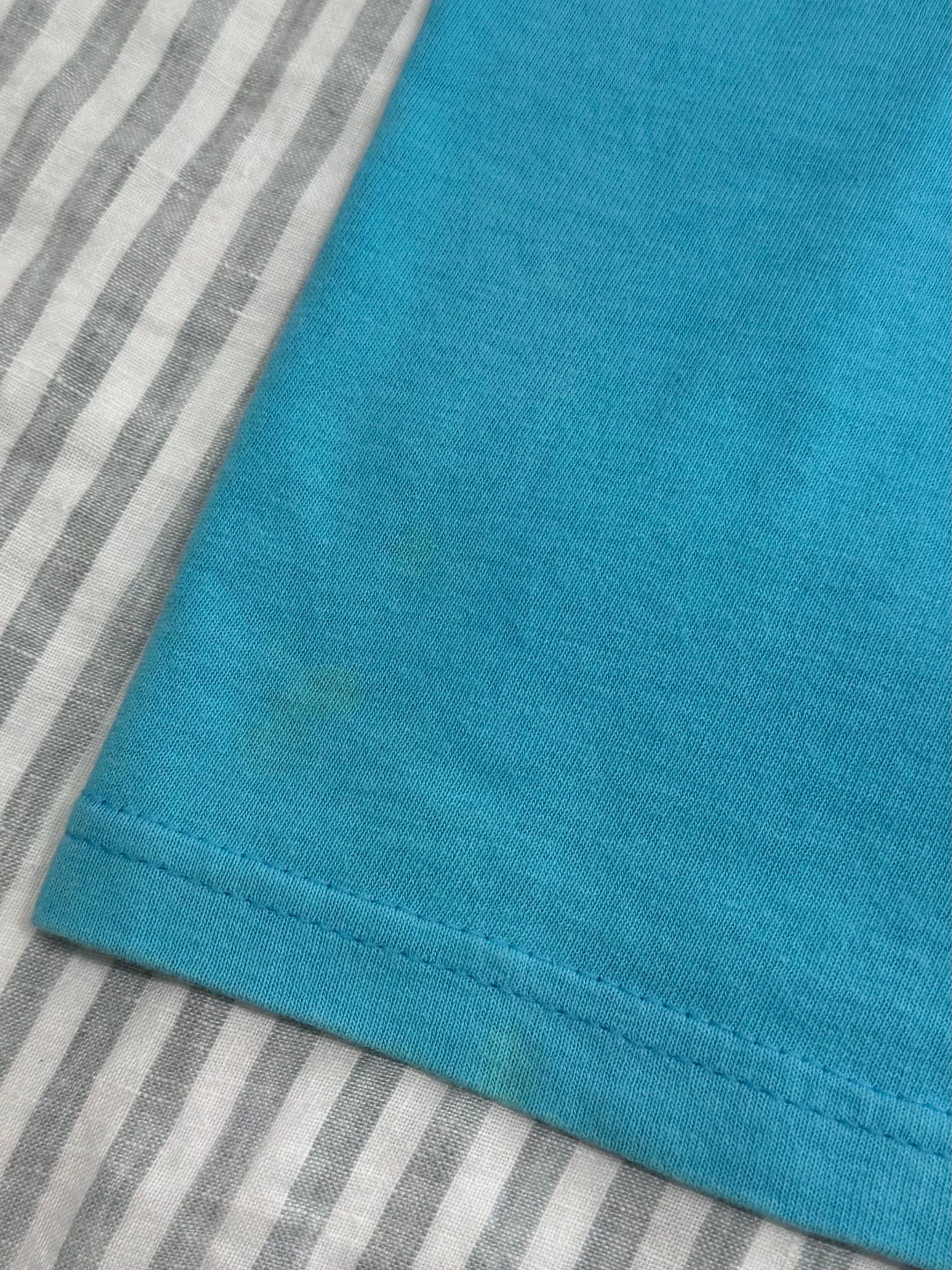 Supreme Teal Tonal Box Logo Tee 2003