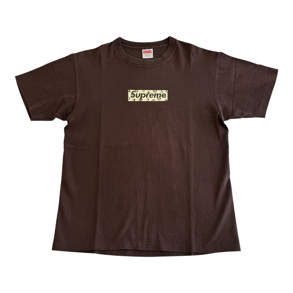 Supreme Monogram Box Logo Tee Brown 2000