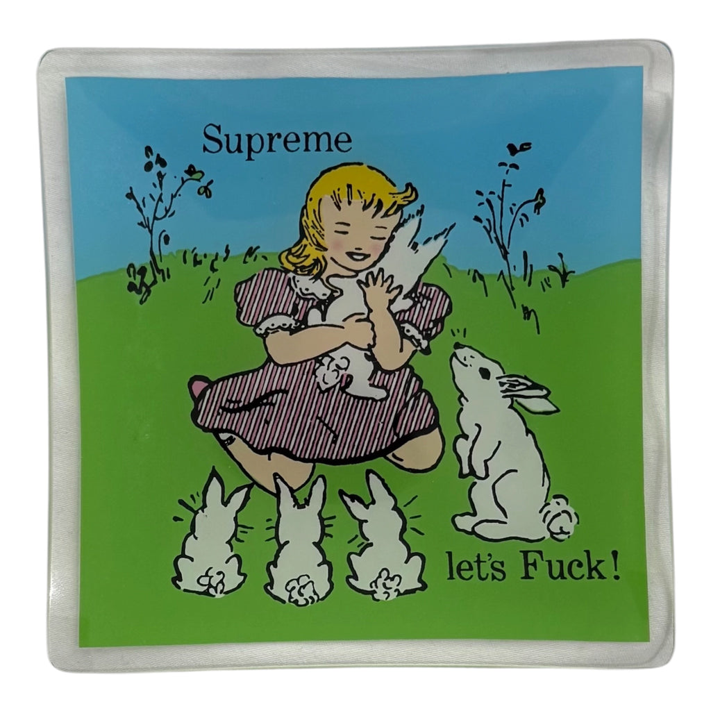 Supreme Let’s F*ck Glass Tray 2016
