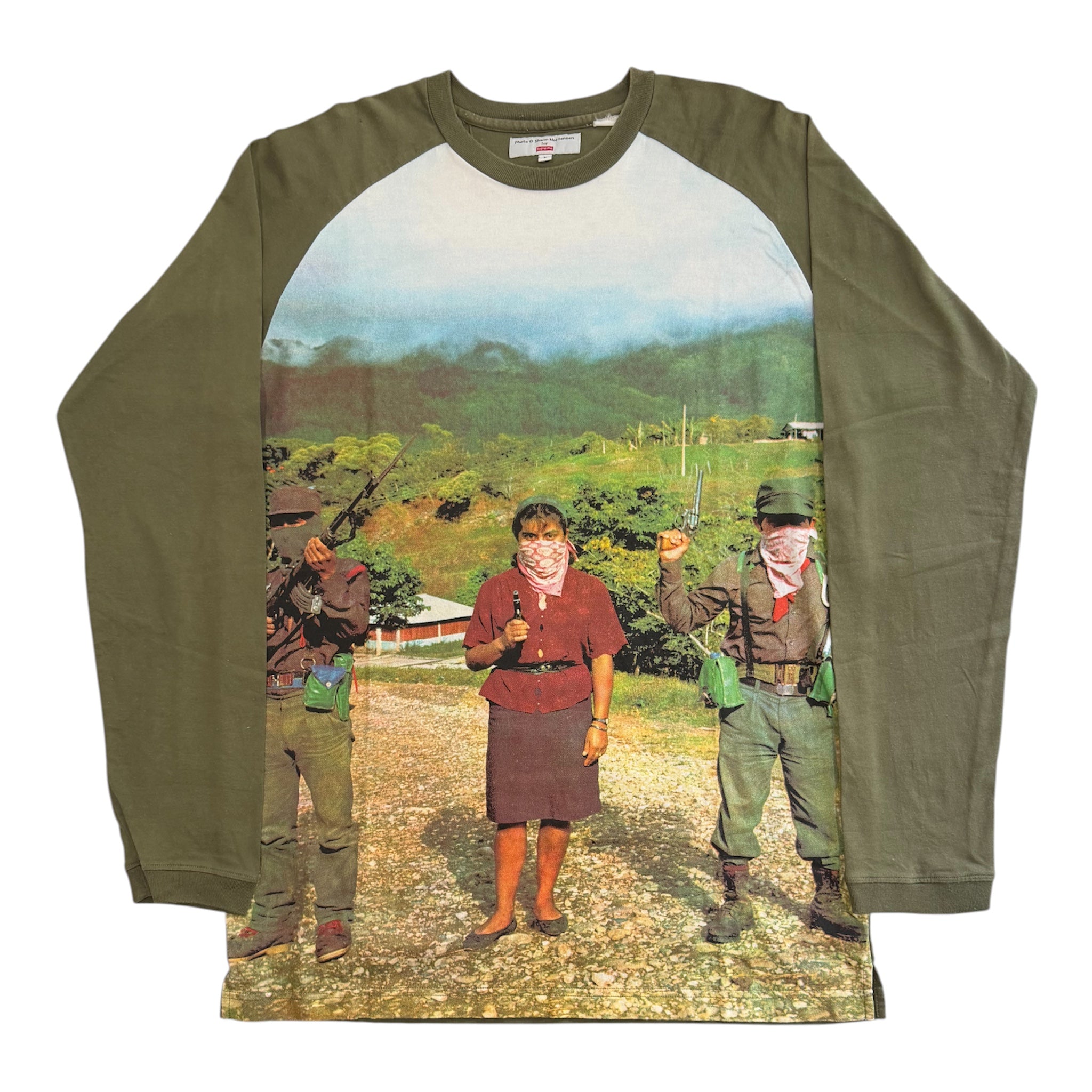 Supreme Shawn Mortensen Zapatista Raglan 2005