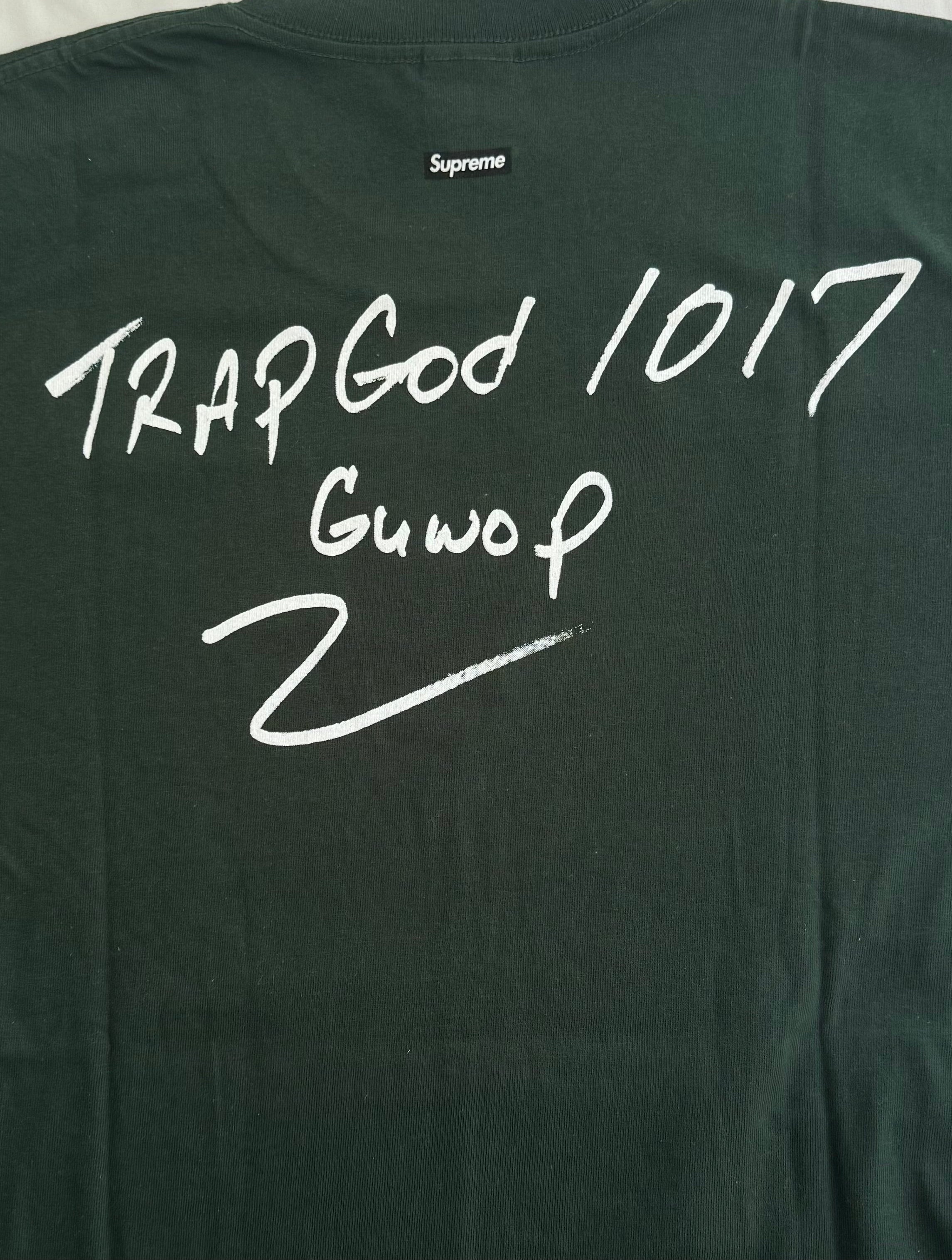Supreme Gucci Mane Photo Tee Green 2016