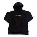 Supreme Black Box Logo Hoodie 2003