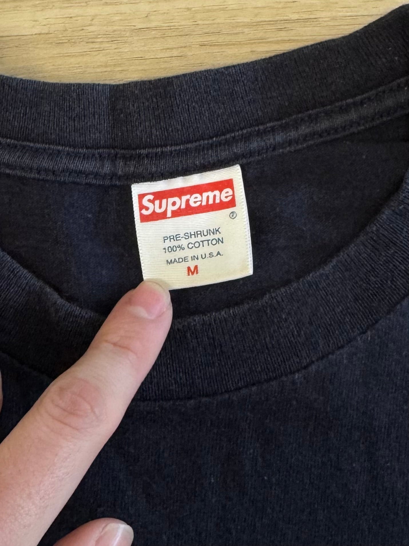 Supreme Gonz Logo Tee Navy 2005