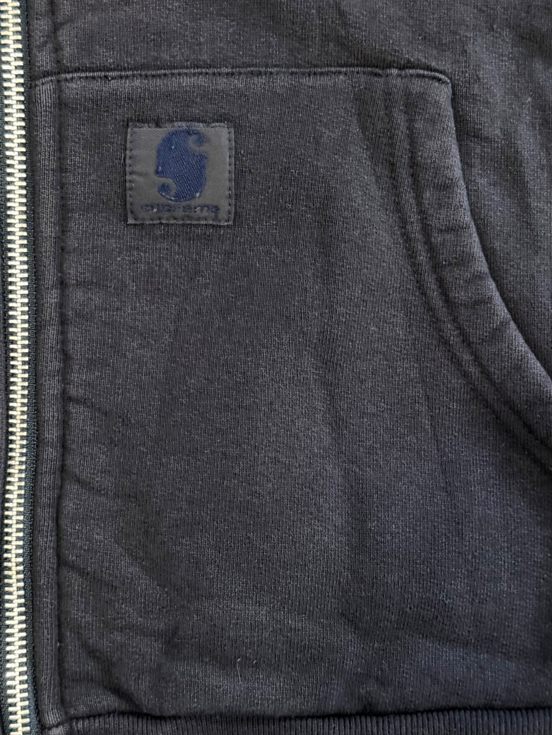 Supreme Carhartt Logo Rip Thermal Zip 2001