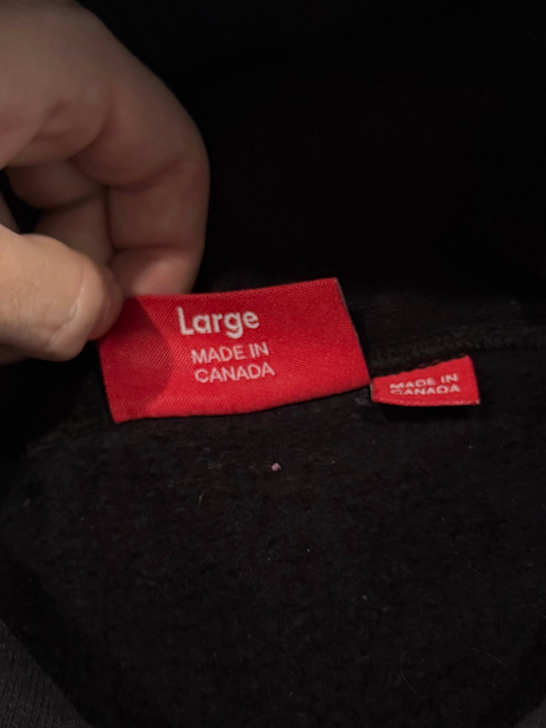 Supreme Black Box Logo Hoodie 2016