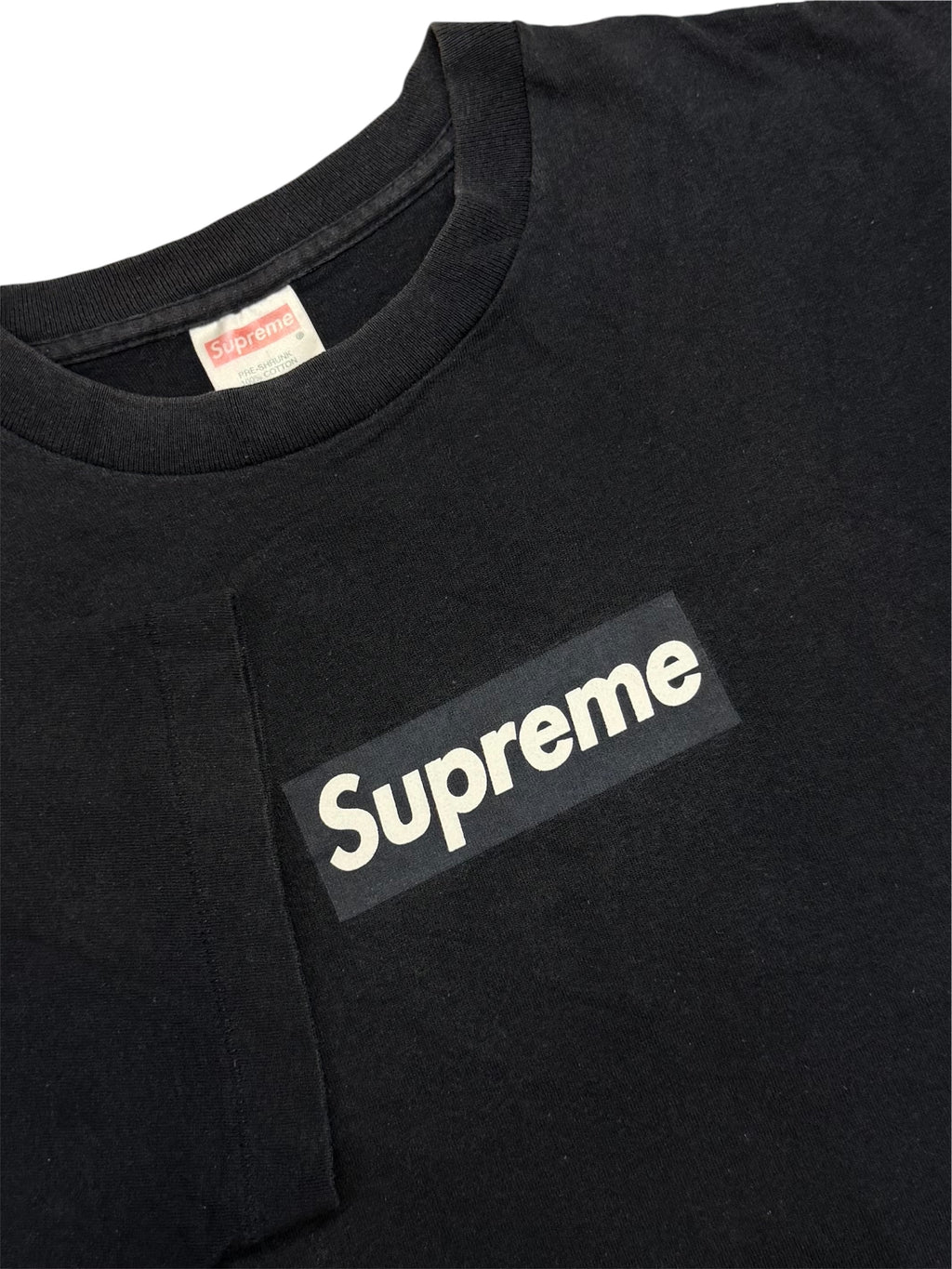 Supreme Navy Box Logo Tee 1999