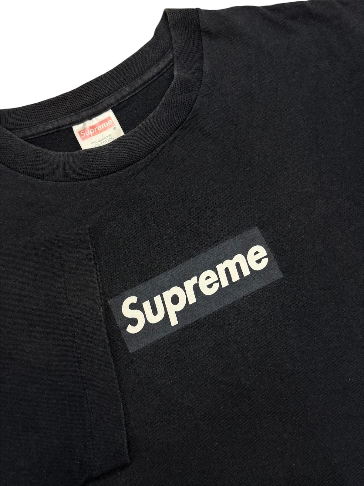 Supreme Navy Box Logo Tee 1999
