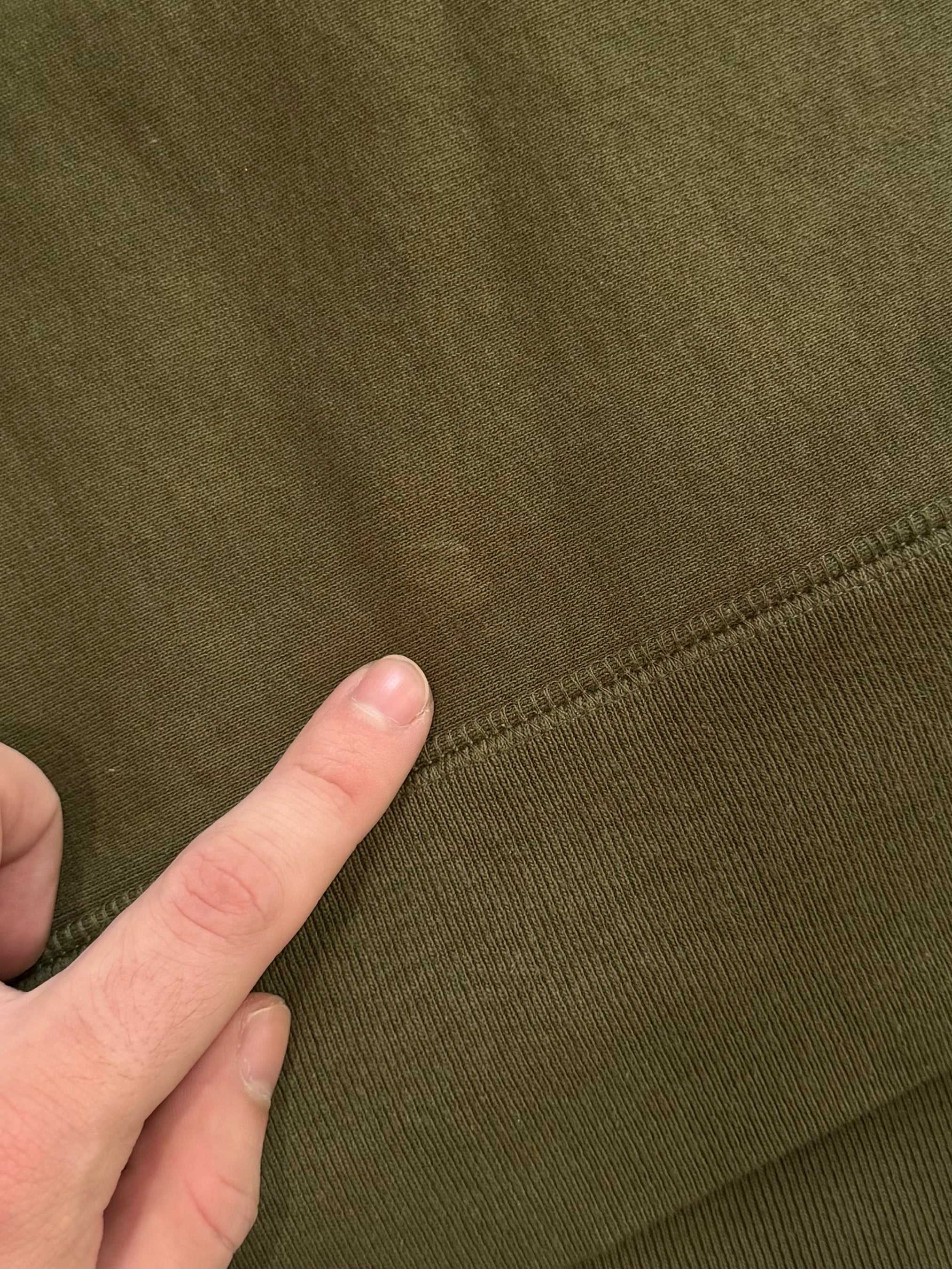 Supreme Olive Box Logo Hoodie 2011