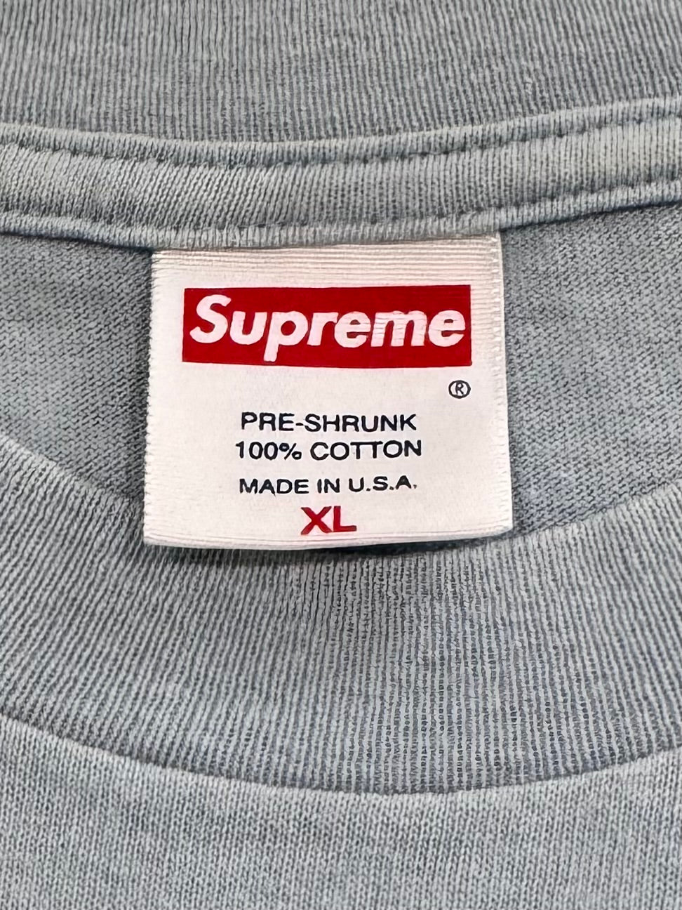 Supreme Ice Blue Box Logo Tee 2003