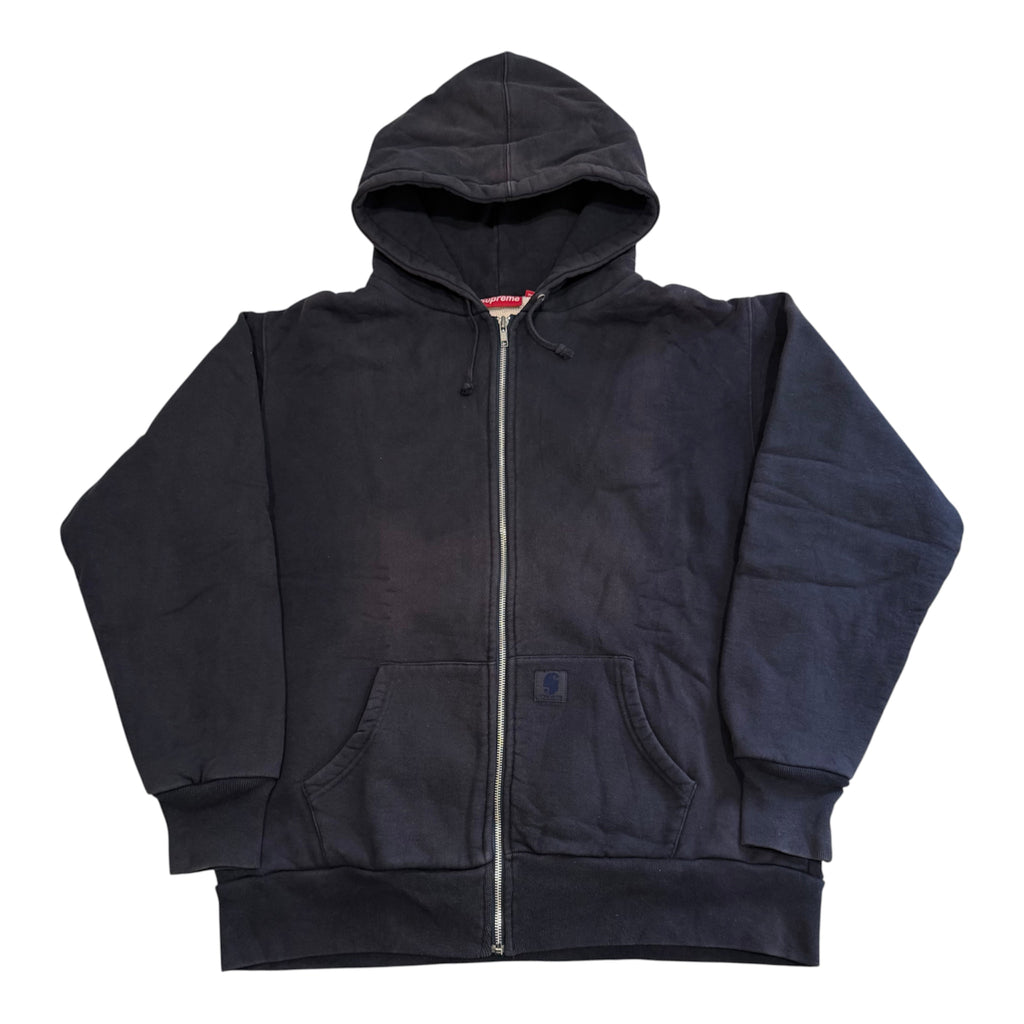 Supreme Carhartt Logo Rip Thermal Zip 2001