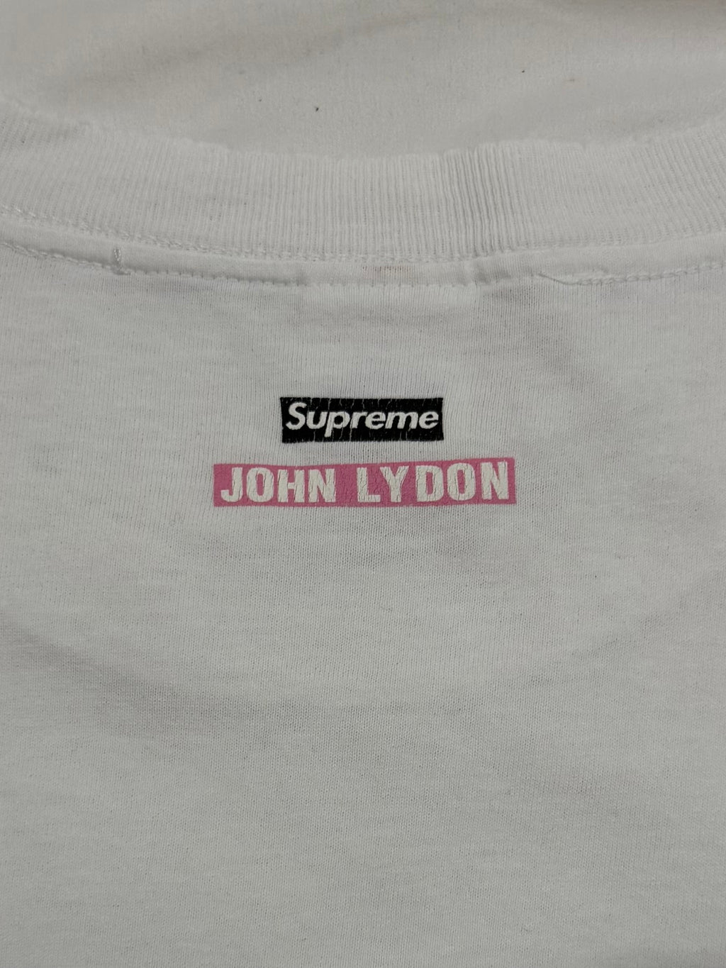 Supreme John Lydon Photo Tee 2010